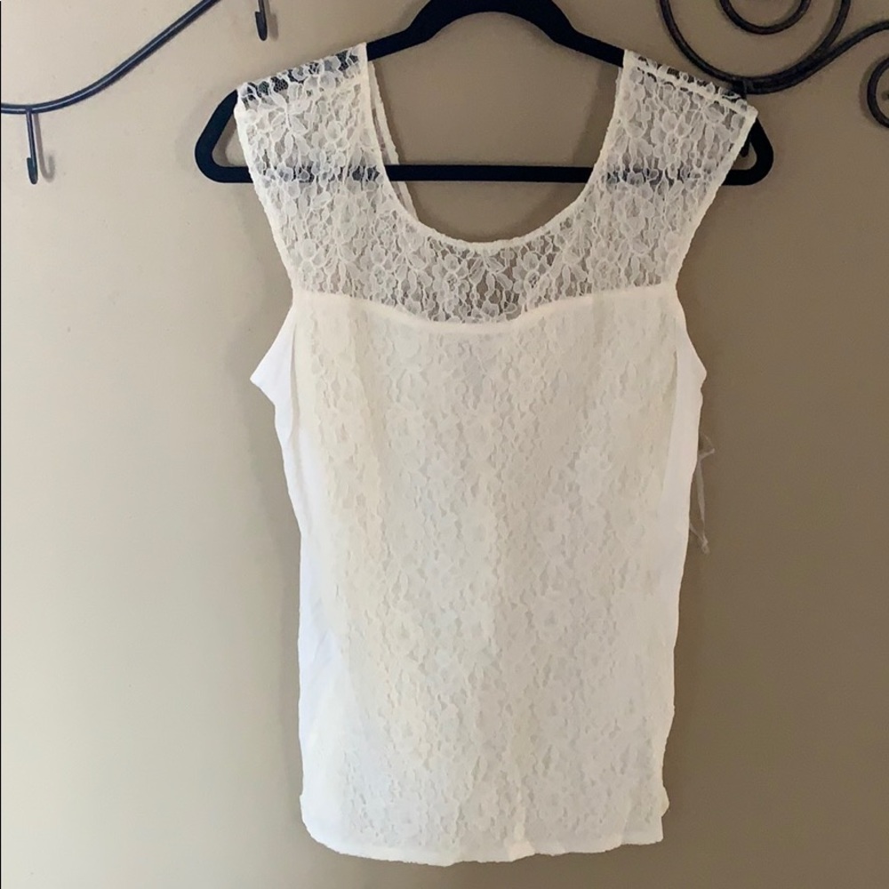 Express lace top